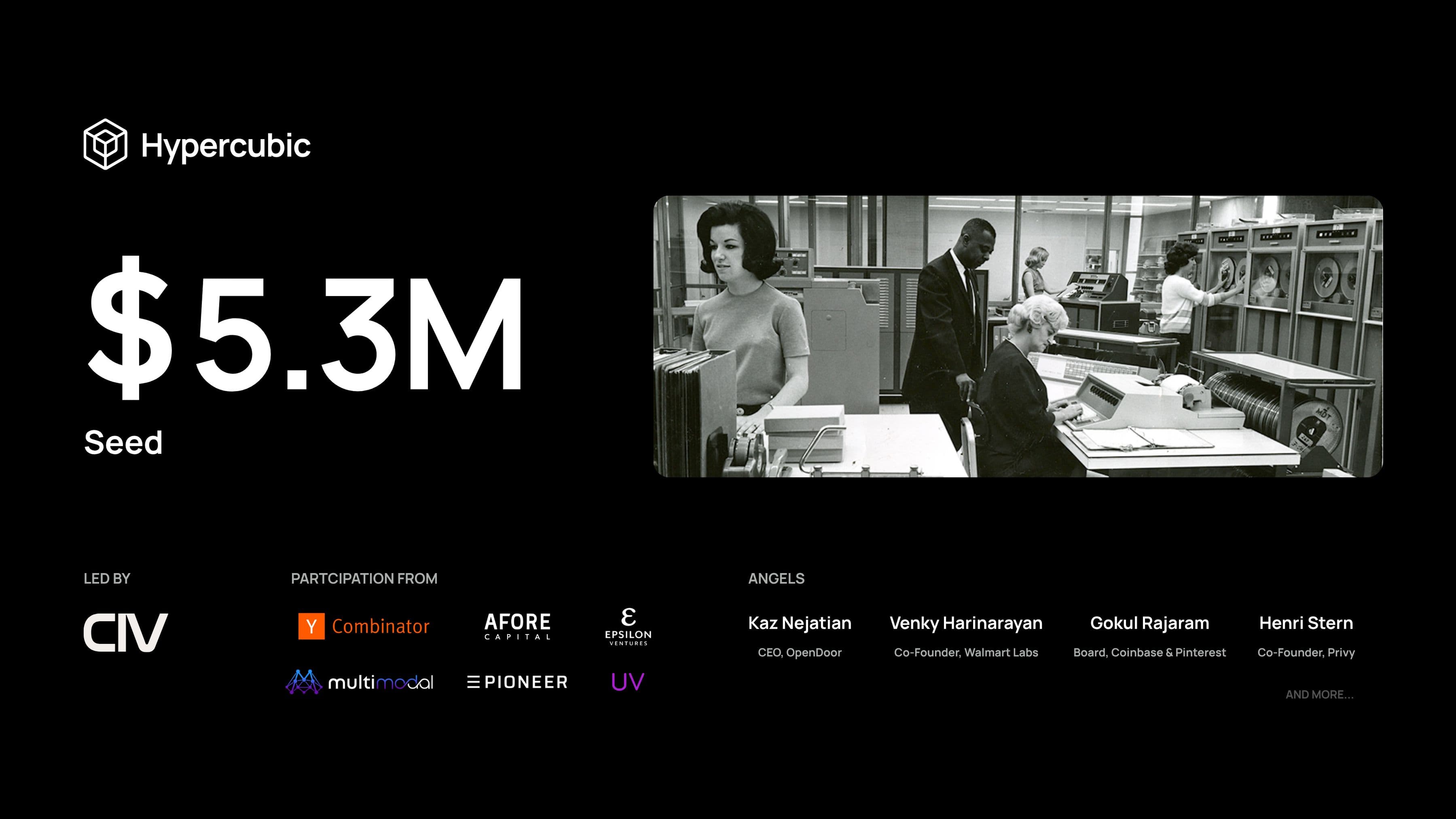 Hypercubic Raises $5.3M to Build the Future of Mainframe Modernization